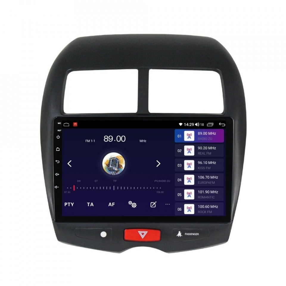 Navigatie dedicata cu Android Citroen C4 Aircross 2012 - 2017, 4GB RAM, Radio GPS Dual Zone, Display HD QLED 10