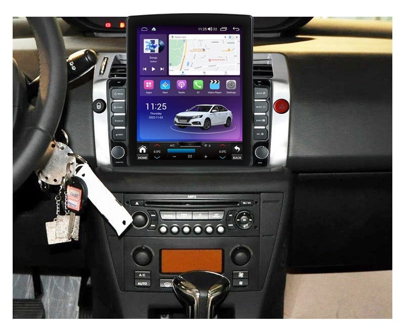 Navigatie dedicata cu Android Citroen C4 I 2004 - 2009, 4GB RAM, Radio GPS Dual Zone, Touchscreen IPS 9.7