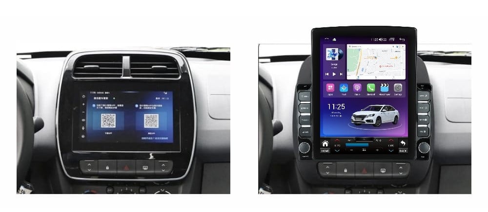 Navigatie dedicata cu Android Dacia Spring dupa 2020, 4GB RAM, Radio GPS Dual Zone, Touchscreen IPS 9.7