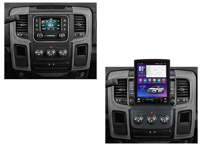 Dodge Navigatie dedicata cu Android RAM 2013 2018, clima manuala, 8GB RAM, Radio…