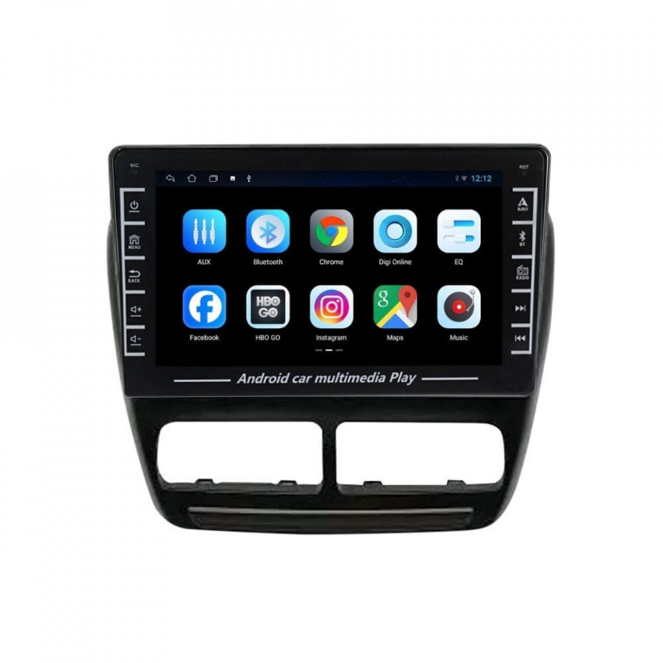 Navigatie dedicata cu Android Fiat Doblo 2010 - 2015, 1GB RAM, Radio GPS Dual Zone, Display HD IPS 8