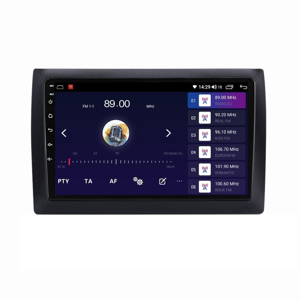 Navigatie dedicata cu Android Fiat Stilo 2001 - 2011, 2GB RAM, Radio GPS Dual Zone, Display HD QLED 9