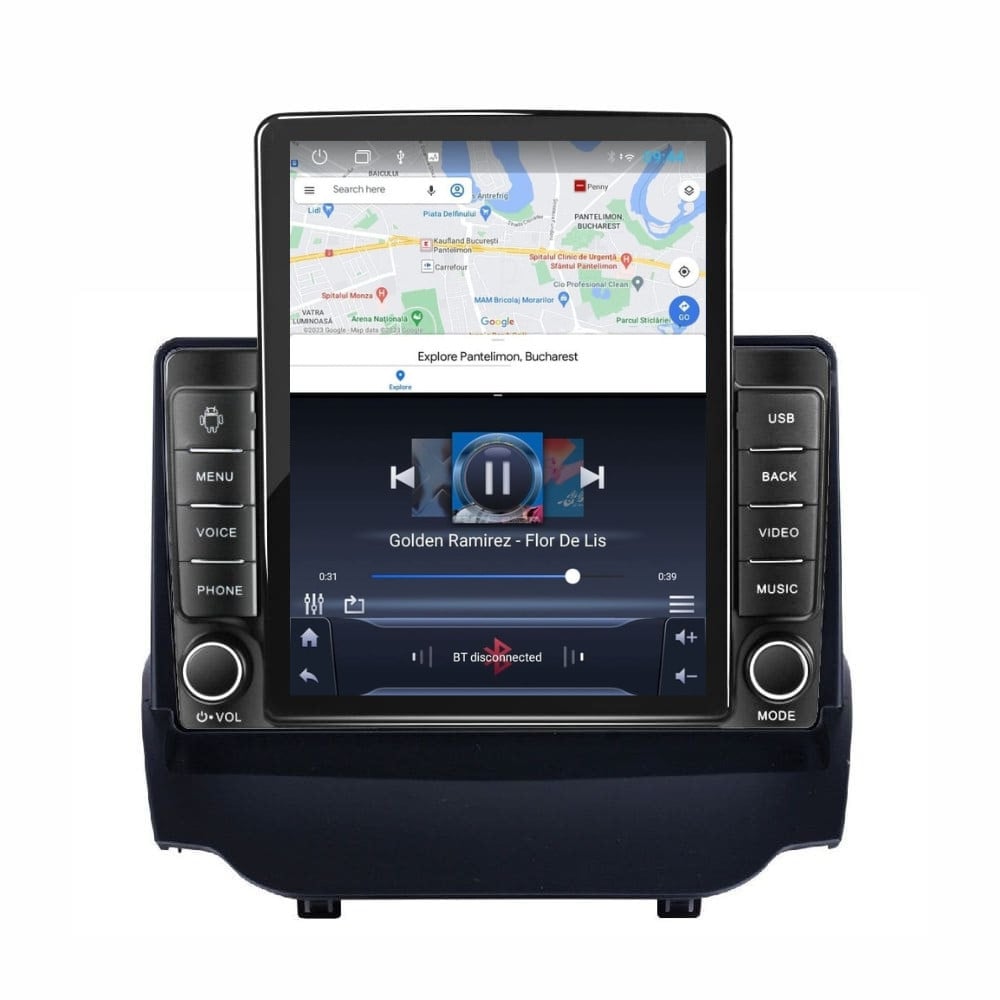 Navigatie dedicata cu Android Ford Ecosport 2012 - 2018, 1GB RAM, Radio GPS Dual Zone, Touchscreen IPS 9.7