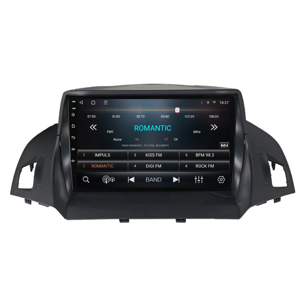 Navigatie dedicata cu Android Ford Kuga II 2012 - 2019, 2GB RAM, Radio GPS Dual Zone, Display HD QLED 9