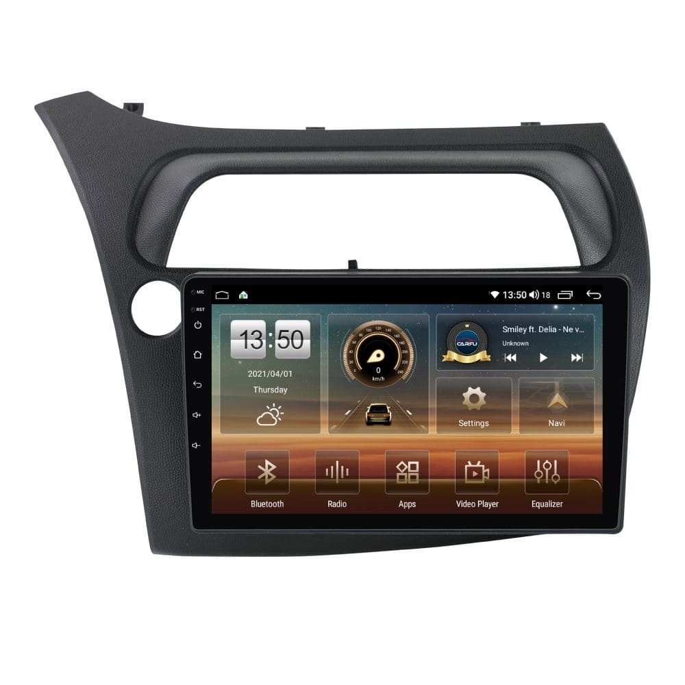 Navigatie dedicata cu Android Honda Civic VIII Hatchback 2006 - 2011, 2GB RAM, Radio GPS Dual Zone, Display HD QLED 9