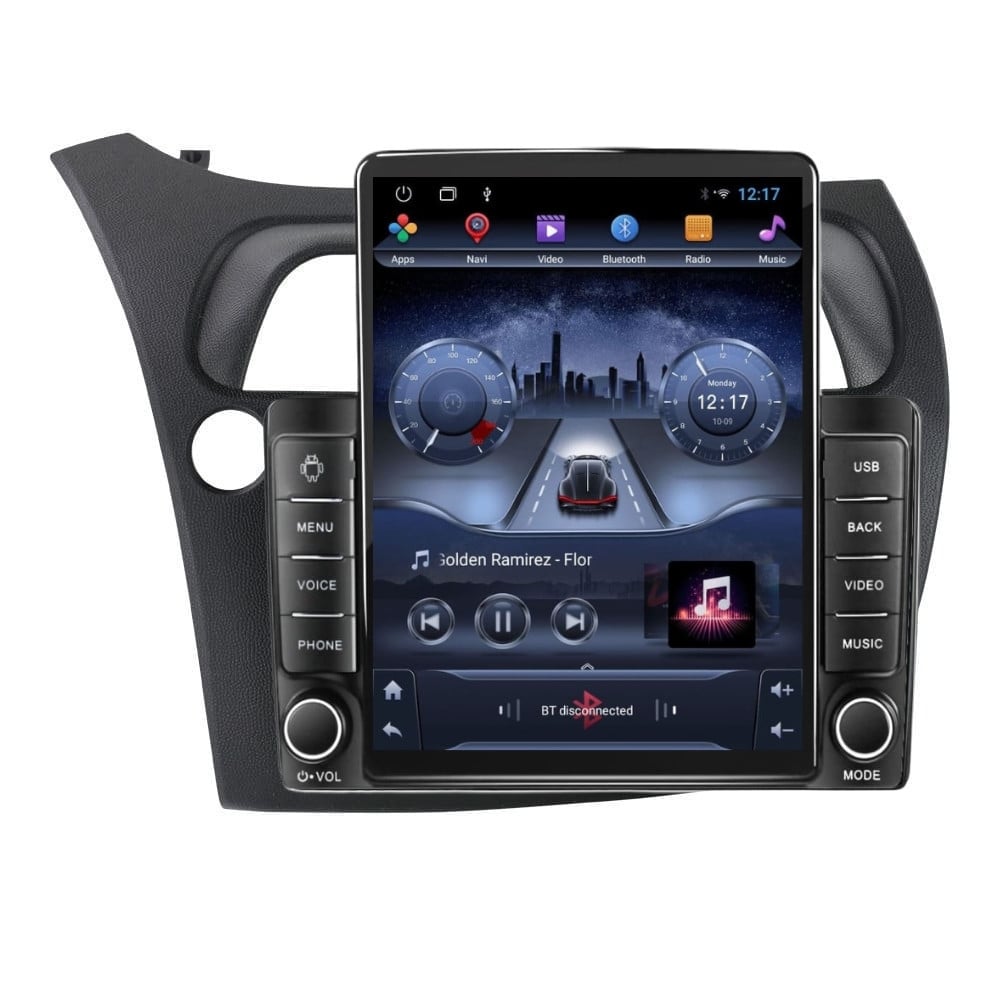 Navigatie dedicata cu Android Honda Civic VIII Hatchback 2006 - 2011, 2GB RAM, Radio GPS Dual Zone, Touchscreen IPS 9.7