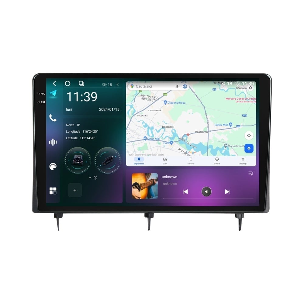 Navigatie dedicata cu Android Honda Civic XI dupa 2021, 12GB RAM, Radio GPS Dual Zone, Display 2K QLED 10.36