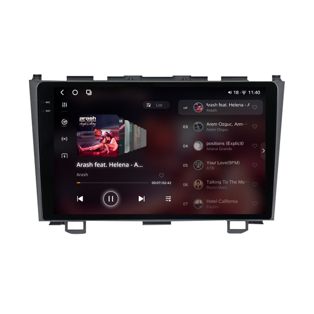 Navigatie dedicata cu Android Honda CR-V III 2006 - 2012, 12GB RAM, Radio GPS Dual Zone, Display 2K QLED 9.5