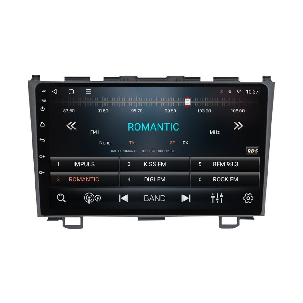 Navigatie dedicata cu Android Honda CR-V III 2006 - 2012, 3GB RAM, Radio GPS Dual Zone, Display HD QLED 9