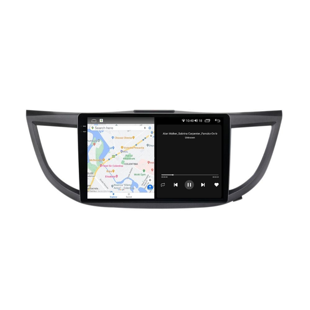 Navigatie dedicata cu Android Honda CR-V IV 2012 - 2018, 4GB RAM, Radio GPS Dual Zone, Display 2K QLED 10.36