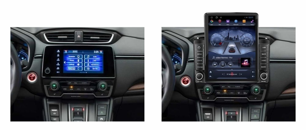 Navigatie dedicata cu Android Honda CR-V VI dupa 2022, 1GB RAM, Radio GPS Dual Zone, Touchscreen IPS 9.7