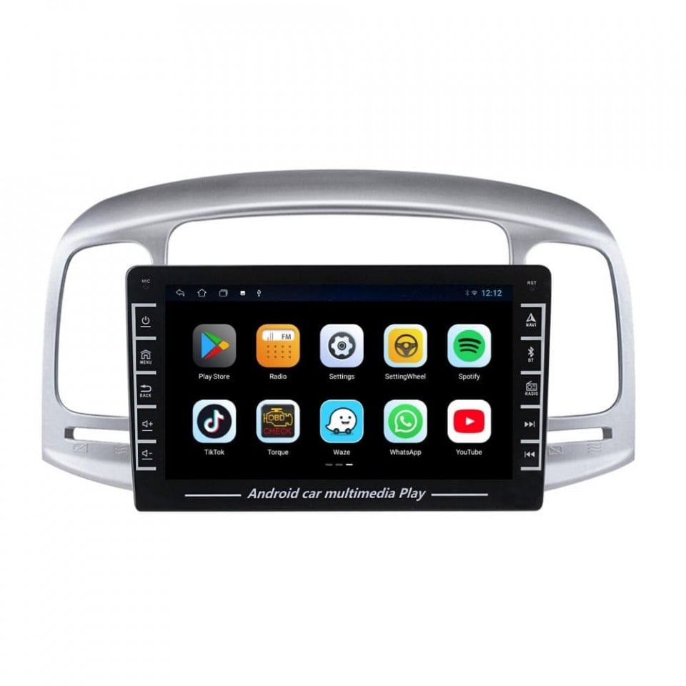 Navigatie dedicata cu Android Hyundai Accent III 2005 - 2010, 1GB RAM, Radio GPS Dual Zone, Display HD IPS 8