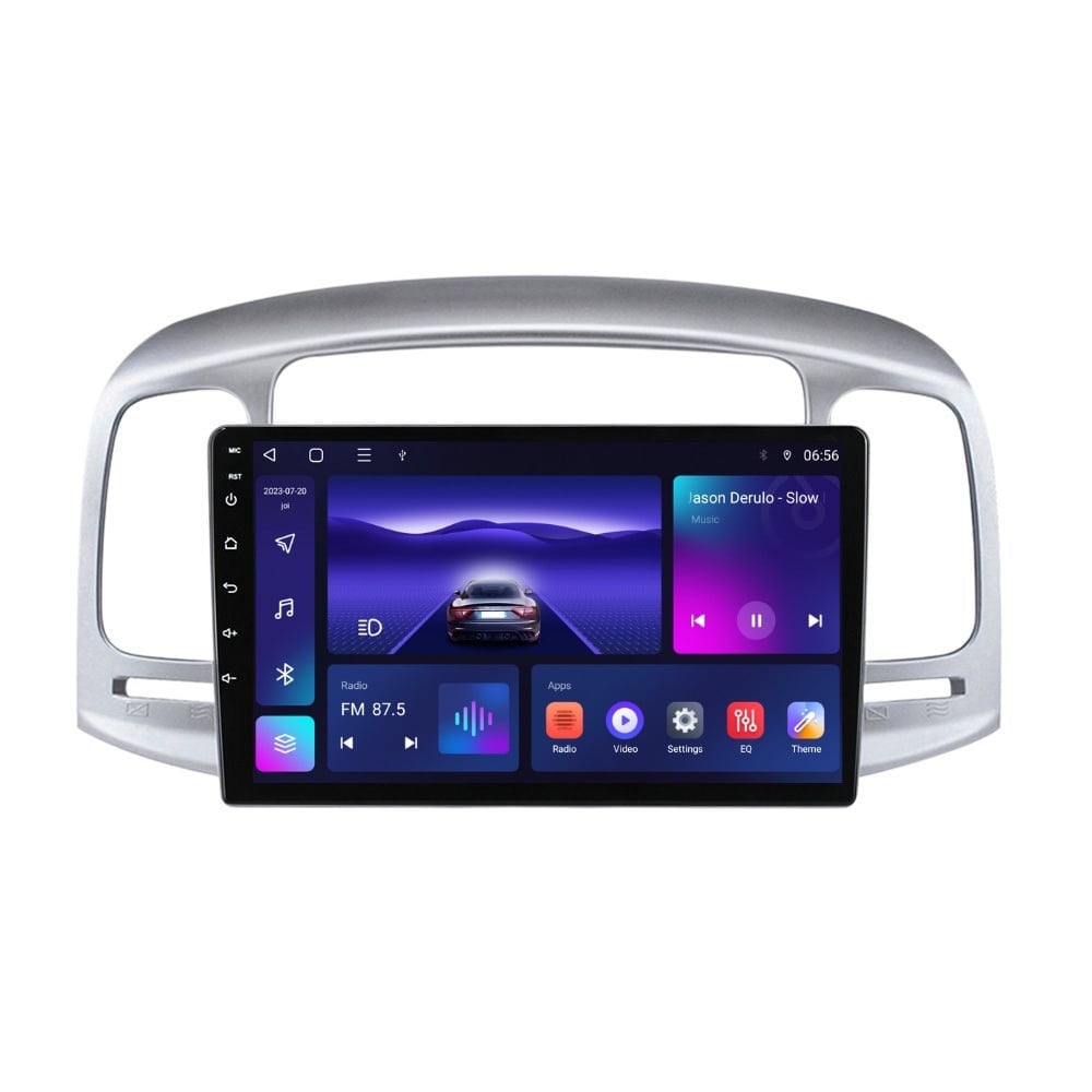 Navigatie dedicata cu Android Hyundai Accent III 2005 - 2010, 3GB RAM, Radio GPS Dual Zone, Display HD QLED 9