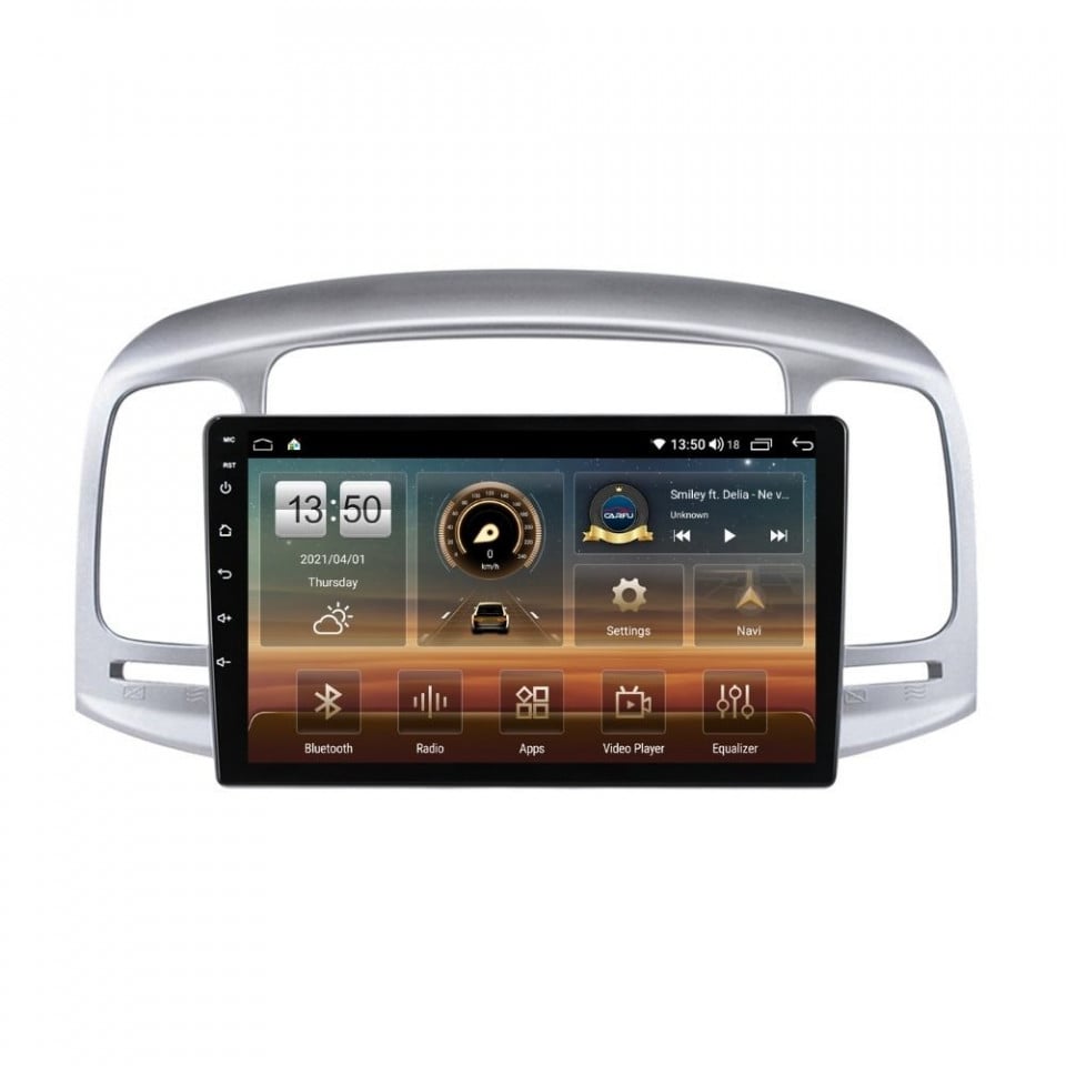 Navigatie dedicata cu Android Hyundai Accent III 2005 - 2010, 8GB RAM, Radio GPS Dual Zone, Display HD QLED 9