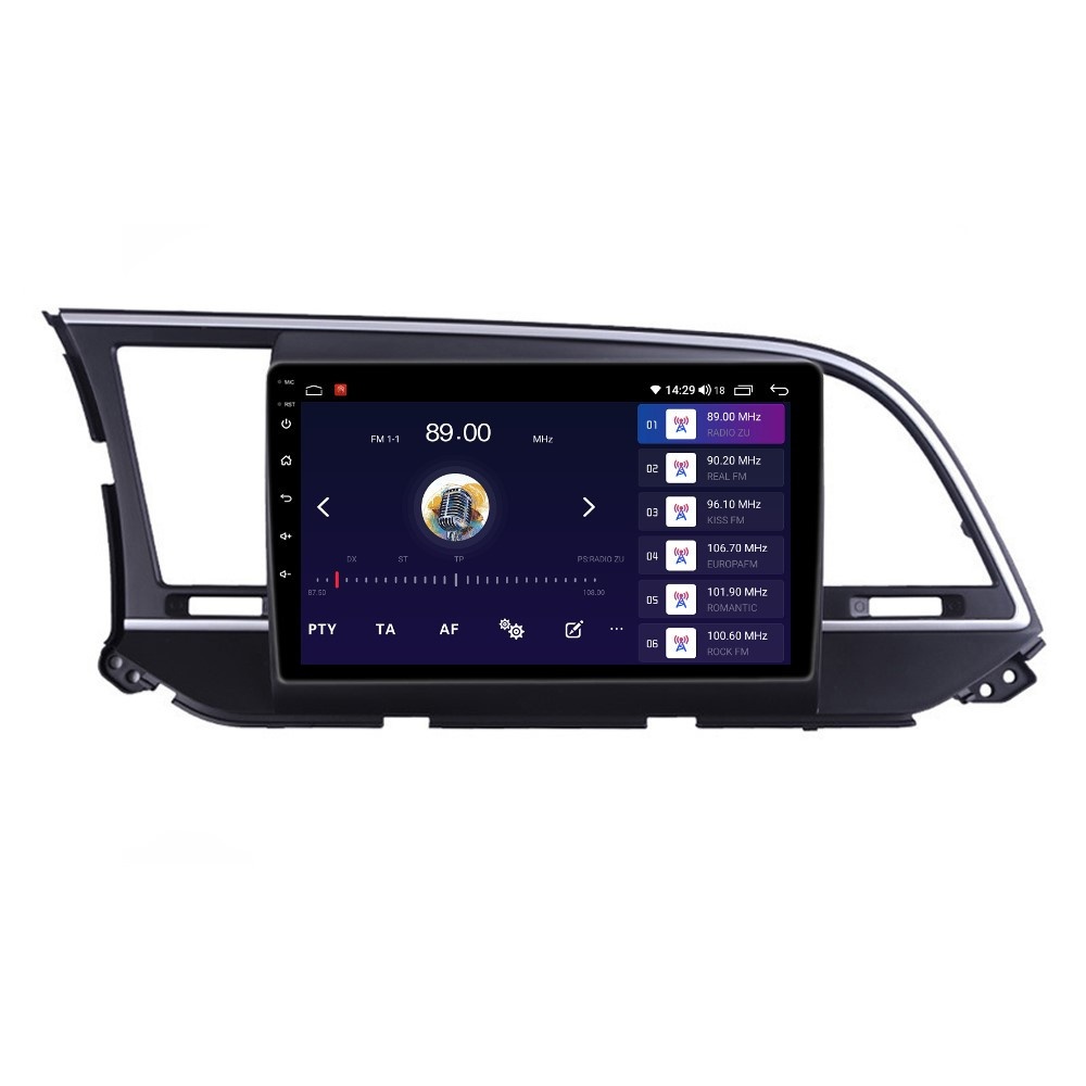 Navigatie dedicata cu Android Hyundai Elantra VI 2015 - 2018, 2GB RAM, Radio GPS Dual Zone, Display HD QLED 9