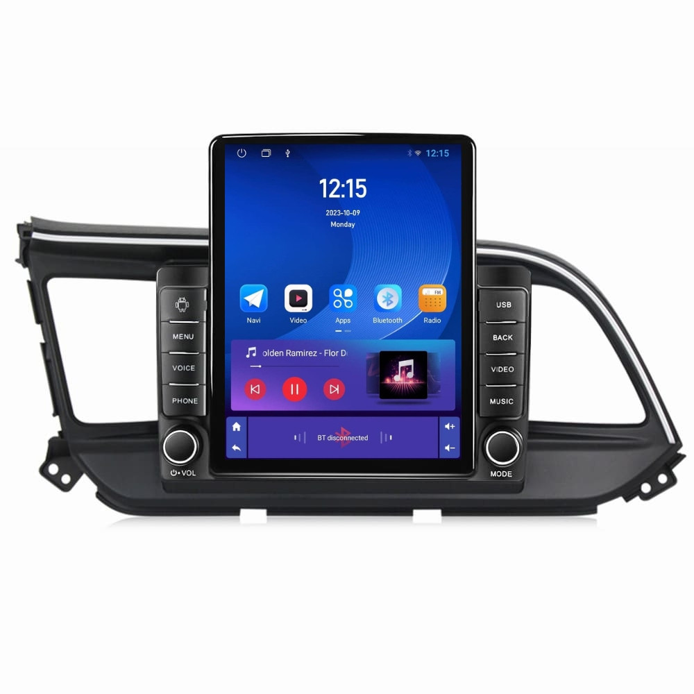 Navigatie dedicata cu Android Hyundai Elantra VI 2019 - 2020, 1GB RAM, Radio GPS Dual Zone, Touchscreen IPS 9.7