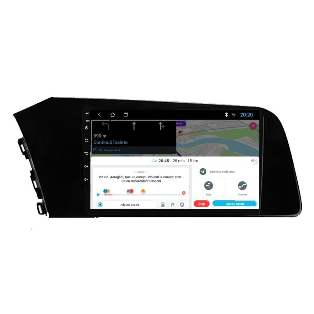 Navigatie dedicata cu Android Hyundai Elantra VII dupa 2020, 2GB RAM, Radio GPS Dual Zone, Display HD IPS 10" Touchscreen, Internet Wi-Fi, Bluetooth, MirrorLink, USB - Imagine 8