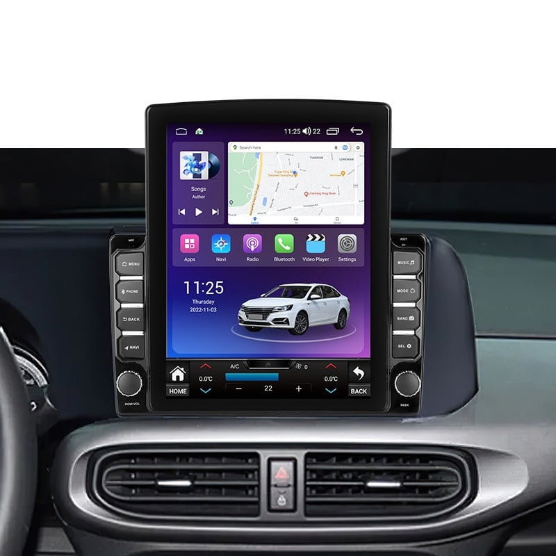 Navigatie dedicata cu Android Hyundai i10 dupa 2020, 4GB RAM, Radio GPS Dual Zone, Touchscreen IPS 9.7