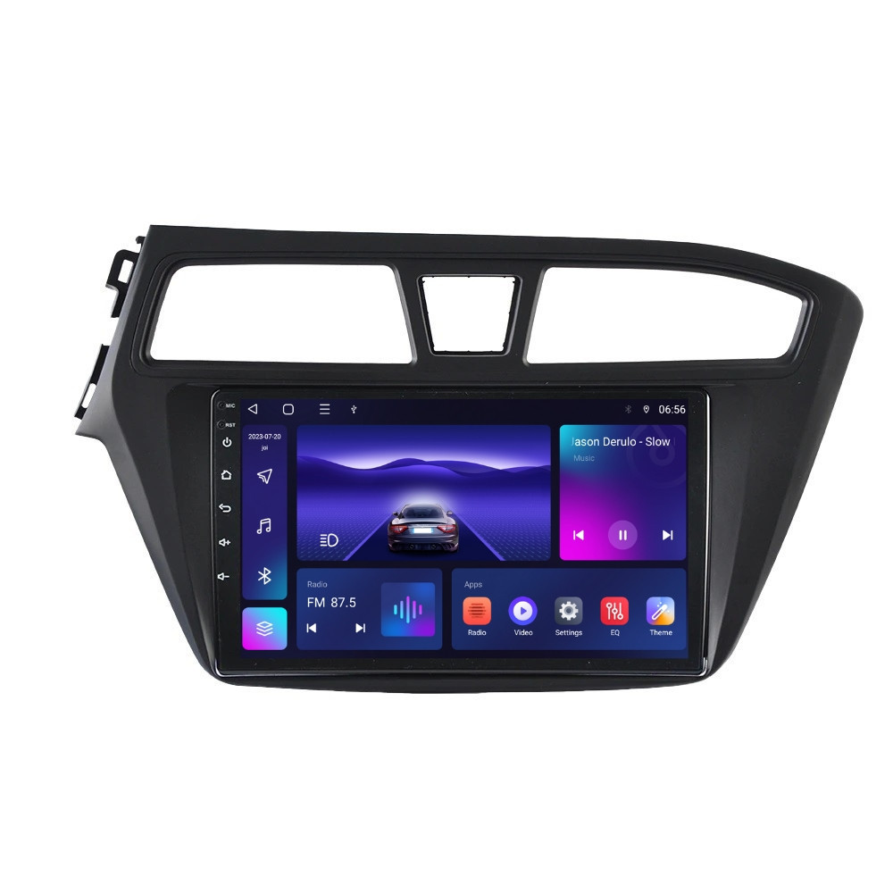 Navigatie dedicata cu Android Hyundai i20 2014 - 2018, 2GB RAM, Radio GPS Dual Zone, Display HD QLED 9