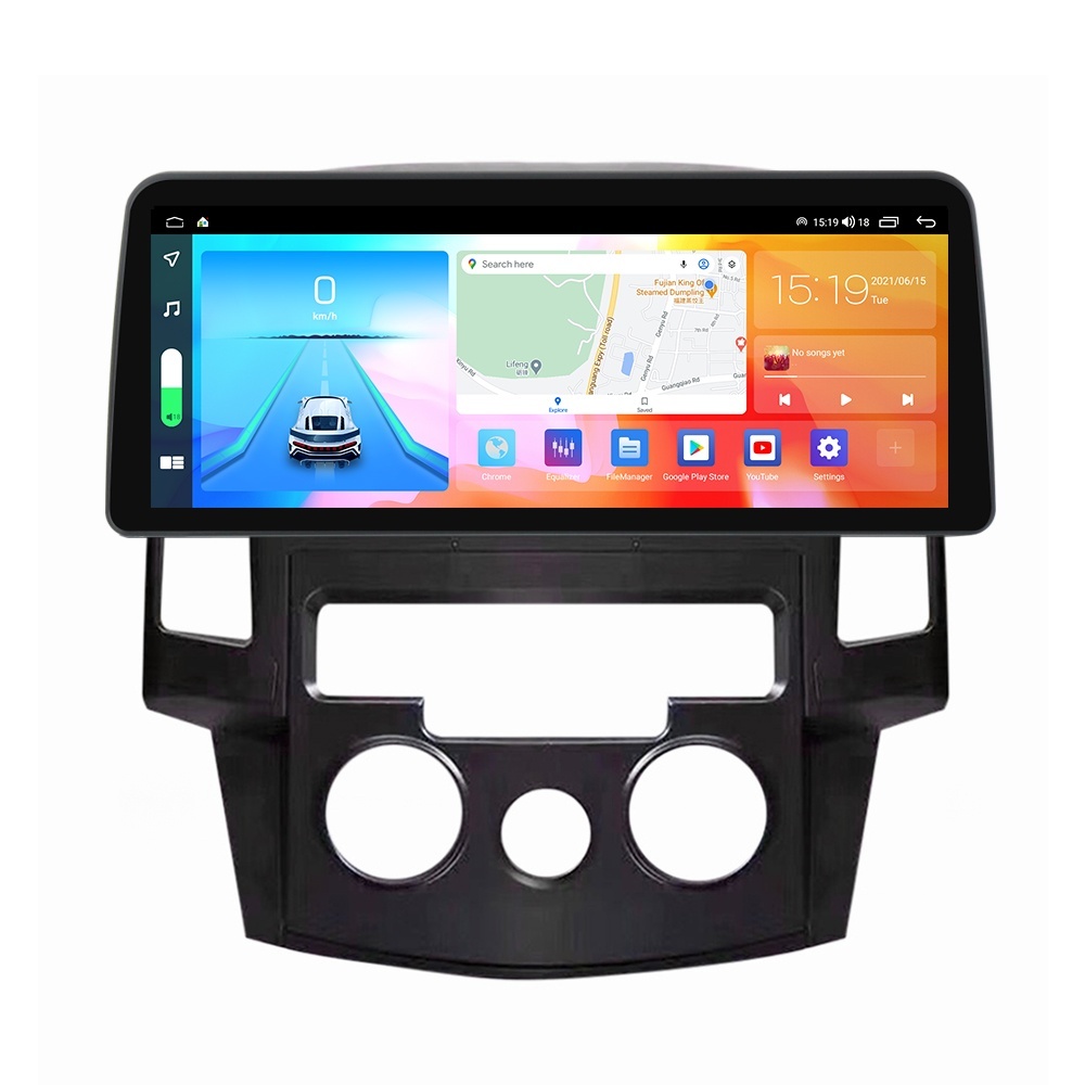 Navigatie dedicata cu Android Hyundai i30 2007 - 2012, clima manuala, 4GB RAM, Radio GPS Dual Zone, Display QLED 12.3