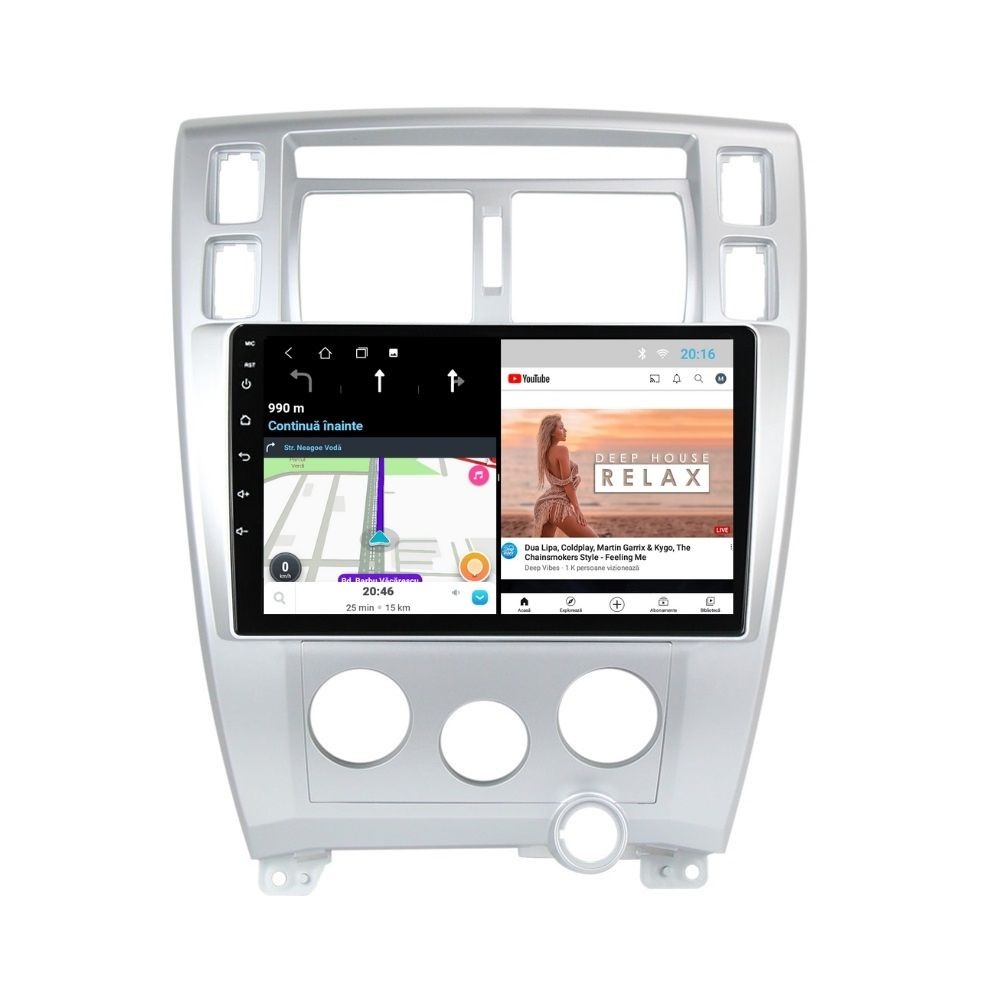 Navigatie dedicata cu Android Hyundai Tucson 2004 - 2011, 2GB RAM, Radio GPS Dual Zone, Display HD IPS 10" Touchscreen, Internet Wi-Fi, Bluetooth, MirrorLink, USB - Imagine 6