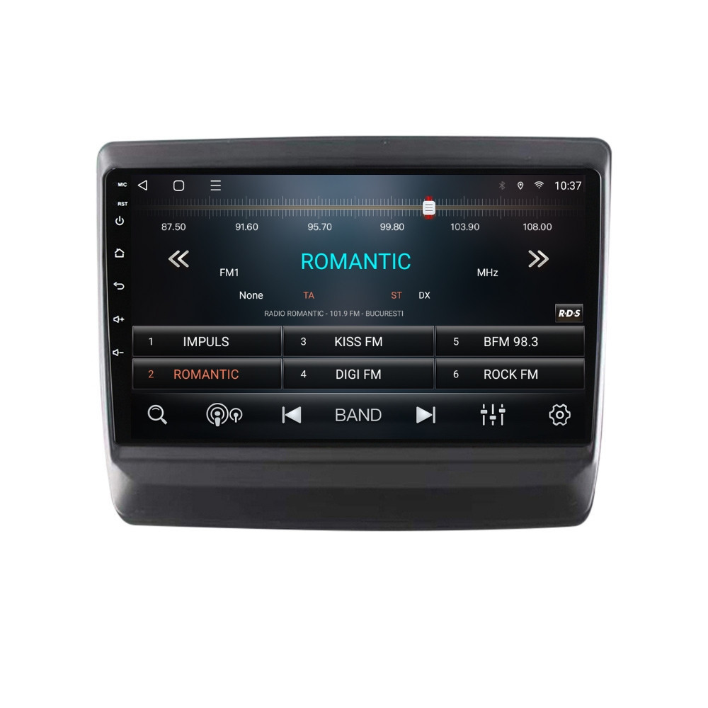 Navigatie dedicata cu Android Isuzu D-Max III dupa 2020, 2GB RAM, Radio GPS Dual Zone, Display HD QLED 9