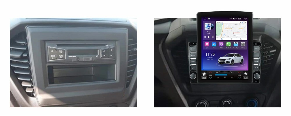 Navigatie dedicata cu Android Isuzu D-Max III dupa 2020, 8GB RAM, Radio GPS Dual Zone, Touchscreen IPS 9.7