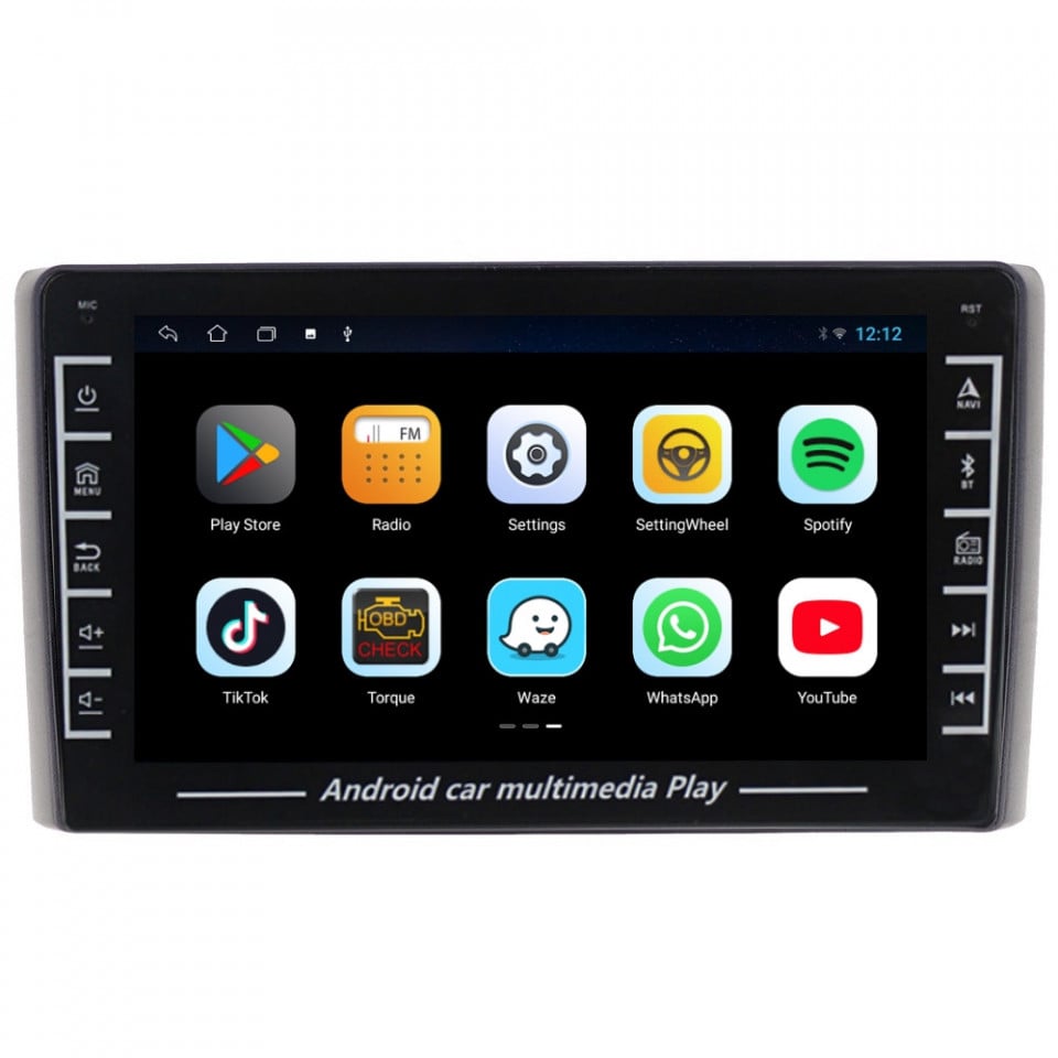 Navigatie dedicata cu Android Iveco Daily 2006 - 2014, 1GB RAM, Radio GPS Dual Zone, Display HD IPS 8