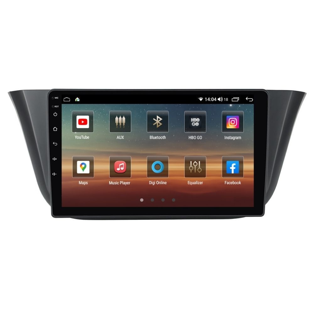 Navigatie dedicata cu Android Iveco Daily VI dupa 2014, 4GB RAM, Radio GPS Dual Zone, Display HD QLED 9" Touchscreen, Internet Wi-Fi si slot SIM 4G, Bluetooth, MirrorLink, USB - Imagine 2