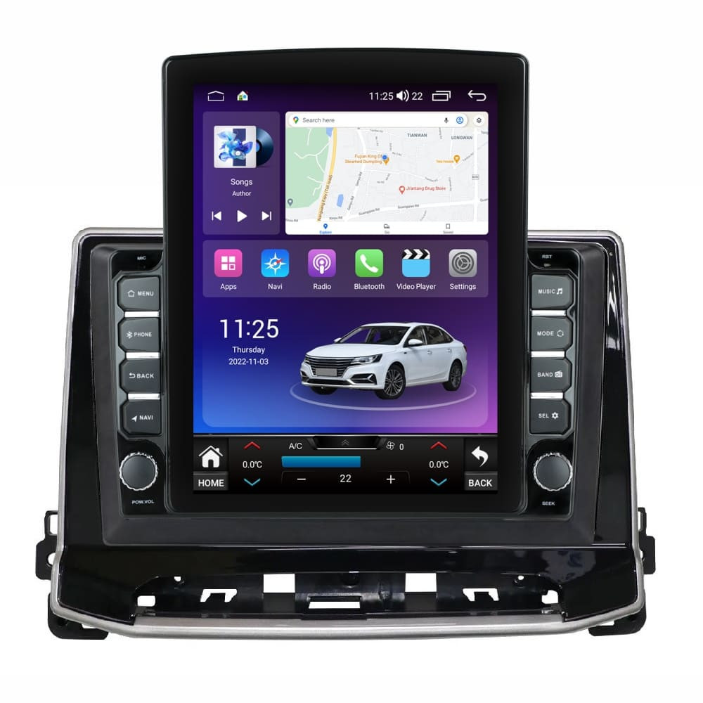 Navigatie dedicata cu Android Jeep Compass II dupa 2021, 8GB RAM, Radio GPS Dual Zone, Touchscreen IPS 9.7