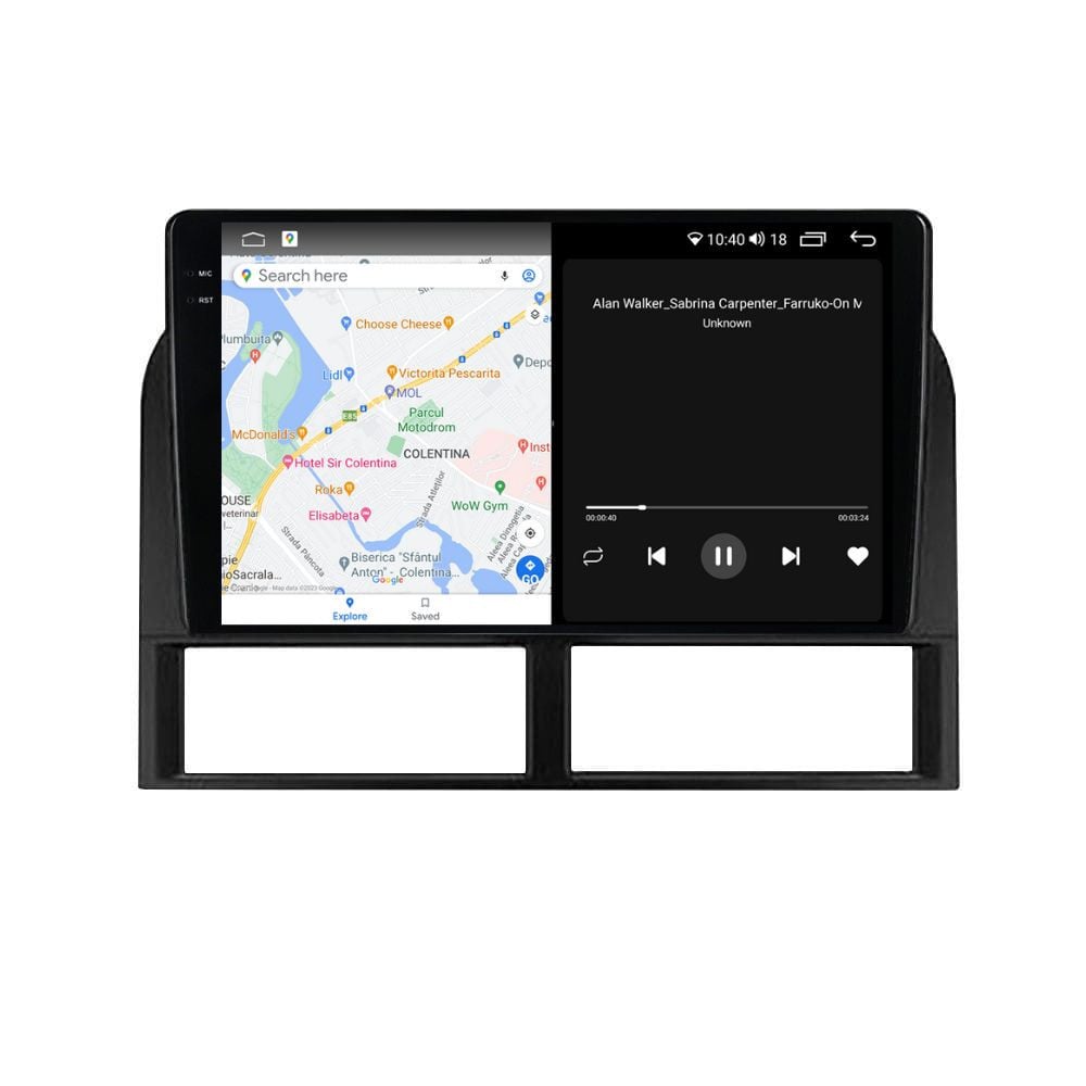 Navigatie dedicata cu Android Jeep Grand Cherokee II 1998 - 2005, 4GB RAM, Radio GPS Dual Zone, Display 2K QLED 9.5