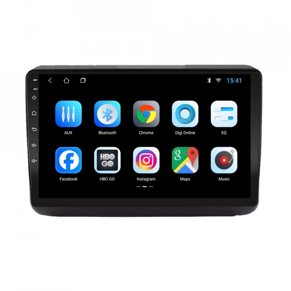 Navigatie dedicata cu Android Jeep Grand Cherokee IV 2014 - 2021, 1GB RAM, Radio GPS Dual Zone, Display HD IPS 9