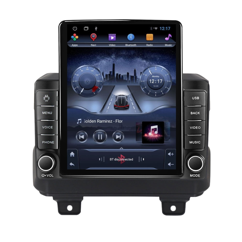 Navigatie dedicata cu Android Jeep Wrangler IV dupa 2018, 2GB RAM, Radio GPS Dual Zone, Touchscreen IPS 9.7