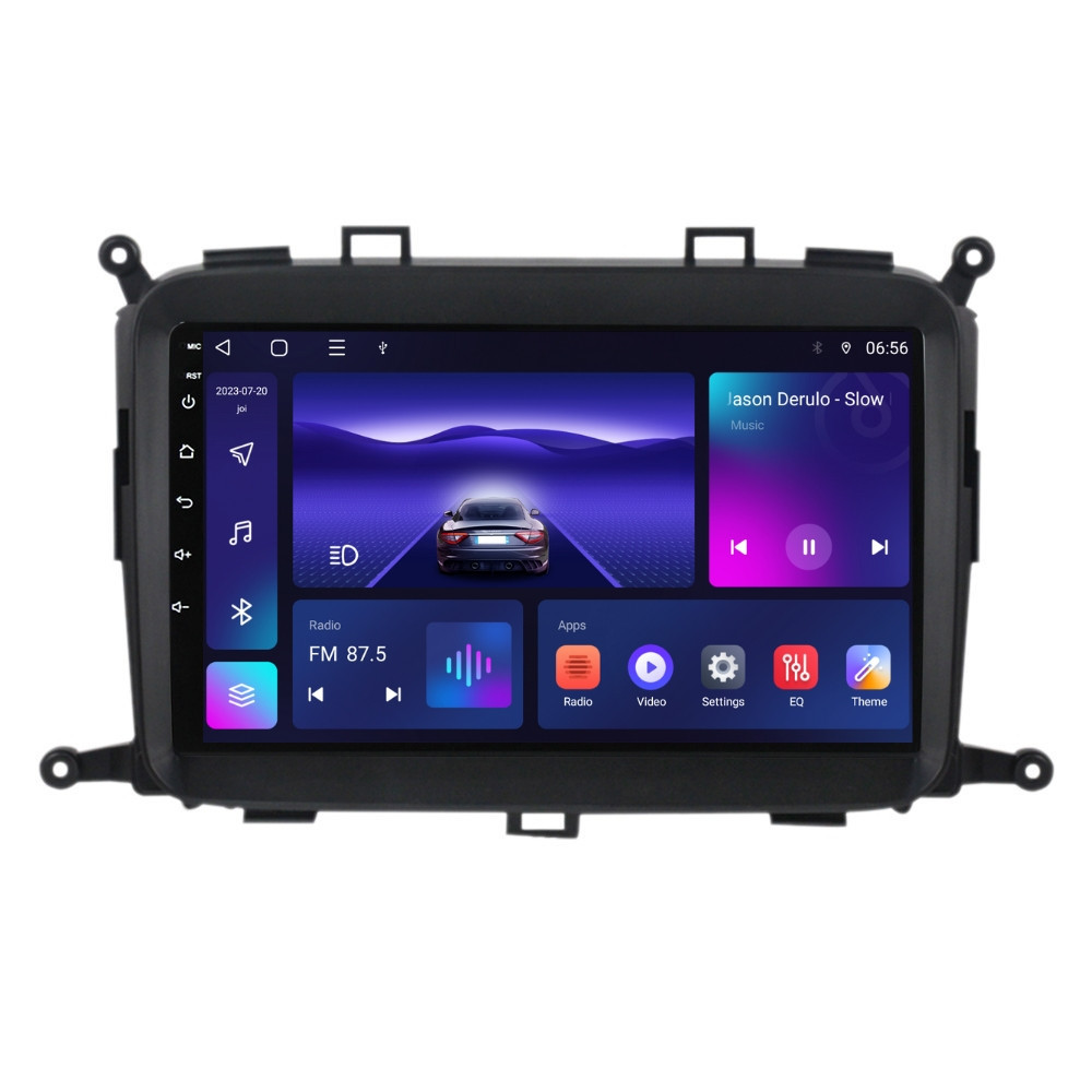 Navigatie dedicata cu Android Kia Carens IV 2013 - 2018, 2GB RAM, Radio GPS Dual Zone, Display HD QLED 9