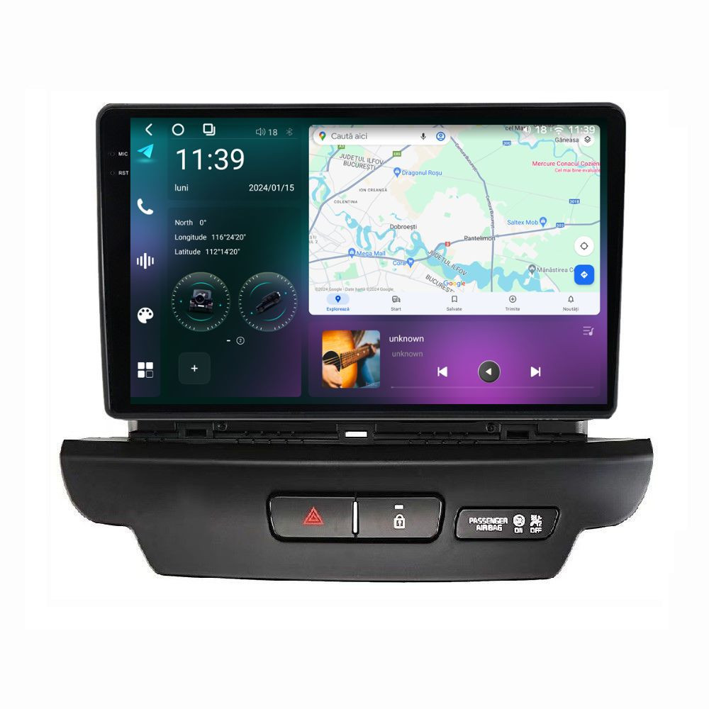 Navigatie dedicata cu Android KIA Ceed / ProCeed / XCeed 2018 - 2020, 12GB RAM, Radio GPS Dual Zone, Display 2K QLED 9.5