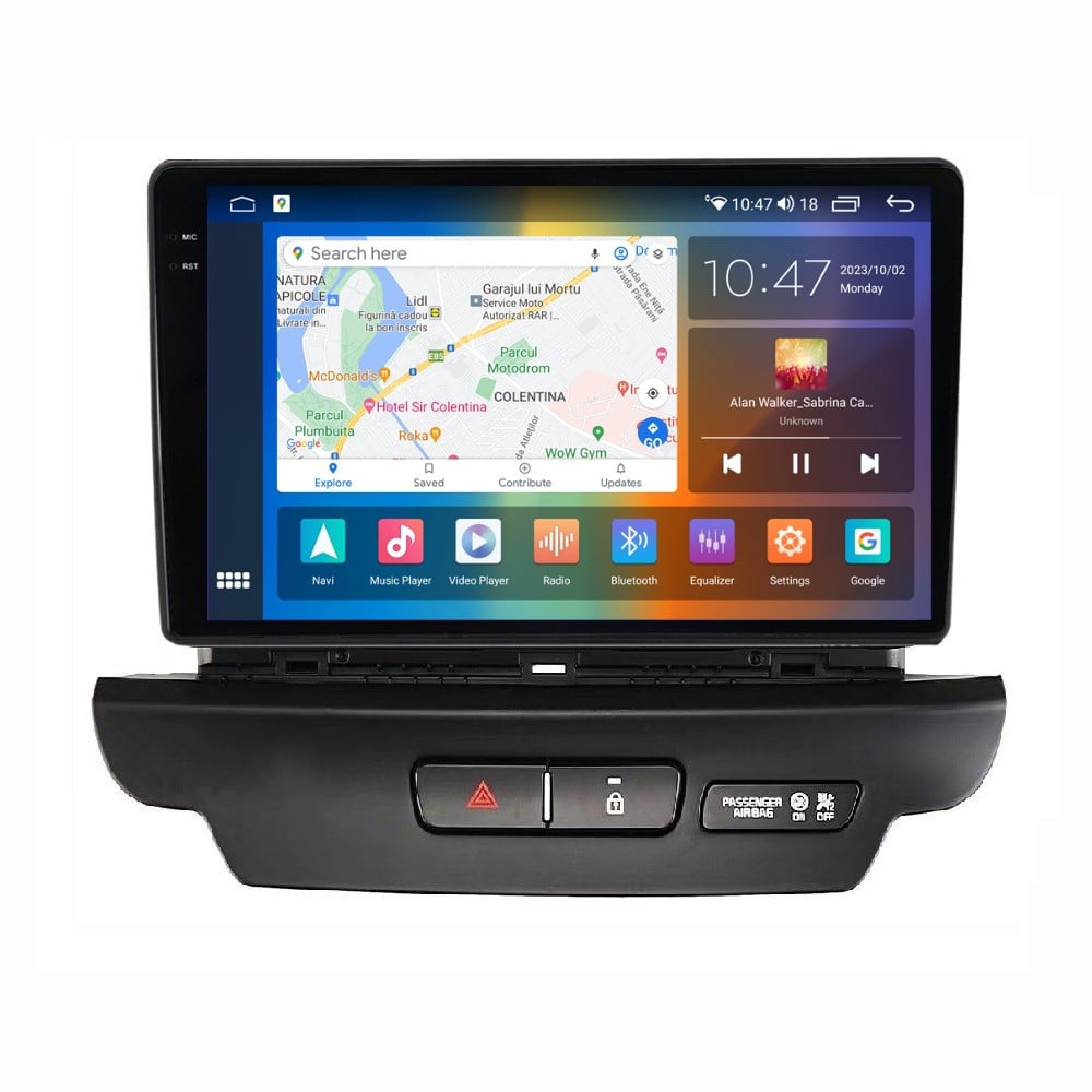 Navigatie dedicata cu Android KIA Ceed / ProCeed / XCeed 2018 - 2020, 8GB RAM, Radio GPS Dual Zone, Display 2K QLED 9.5