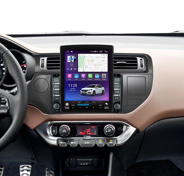 Navigatie dedicata cu Android Kia Rio III 2011 - 2014, 4GB RAM, Radio GPS Dual Zone, Touchscreen IPS 9.7