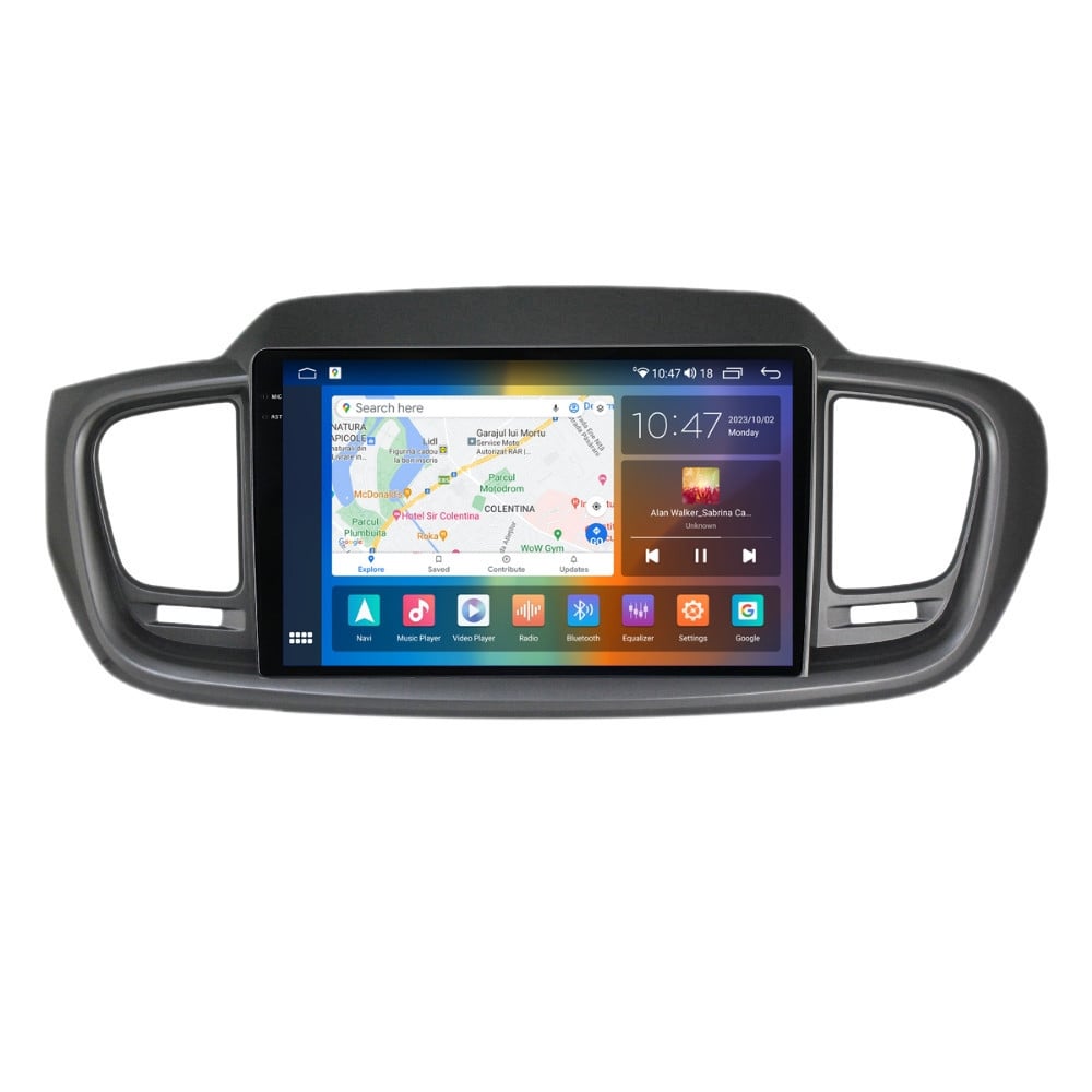 Navigatie dedicata cu Android KIA Sorento III 2015 - 2020, 8GB RAM, Radio GPS Dual Zone, Display 2K QLED 10.36