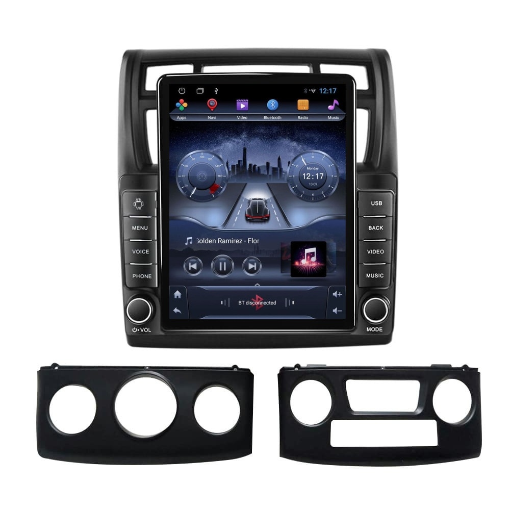 Navigatie dedicata cu Android KIA Sportage 2004 - 2010, 1GB RAM, Radio GPS Dual Zone, Touchscreen IPS 9.7" HD tip Tesla, Internet Wi-Fi, Bluetooth, MirrorLink, USB - Imagine 2