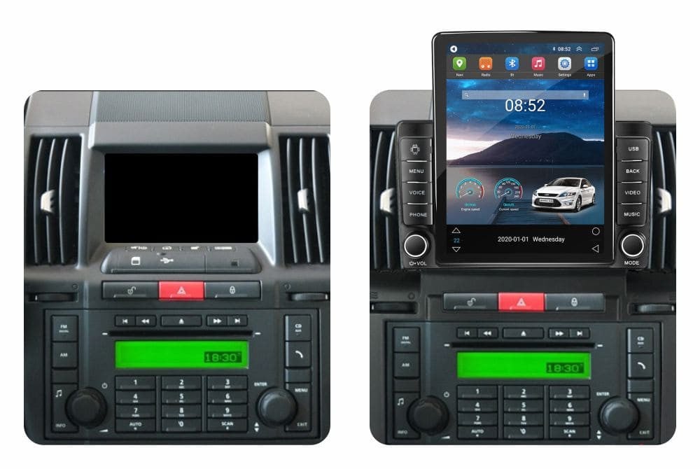 Navigatie dedicata cu Android Land Rover Freelander 2 2006 - 2012, 1GB RAM, Radio GPS Dual Zone, Touchscreen IPS 9.7