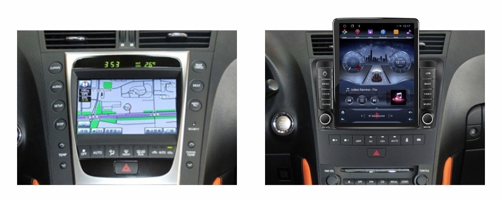 Navigatie dedicata cu Android Lexus GS 2005 - 2012, 2GB RAM, Radio GPS Dual Zone, Touchscreen IPS 9.7