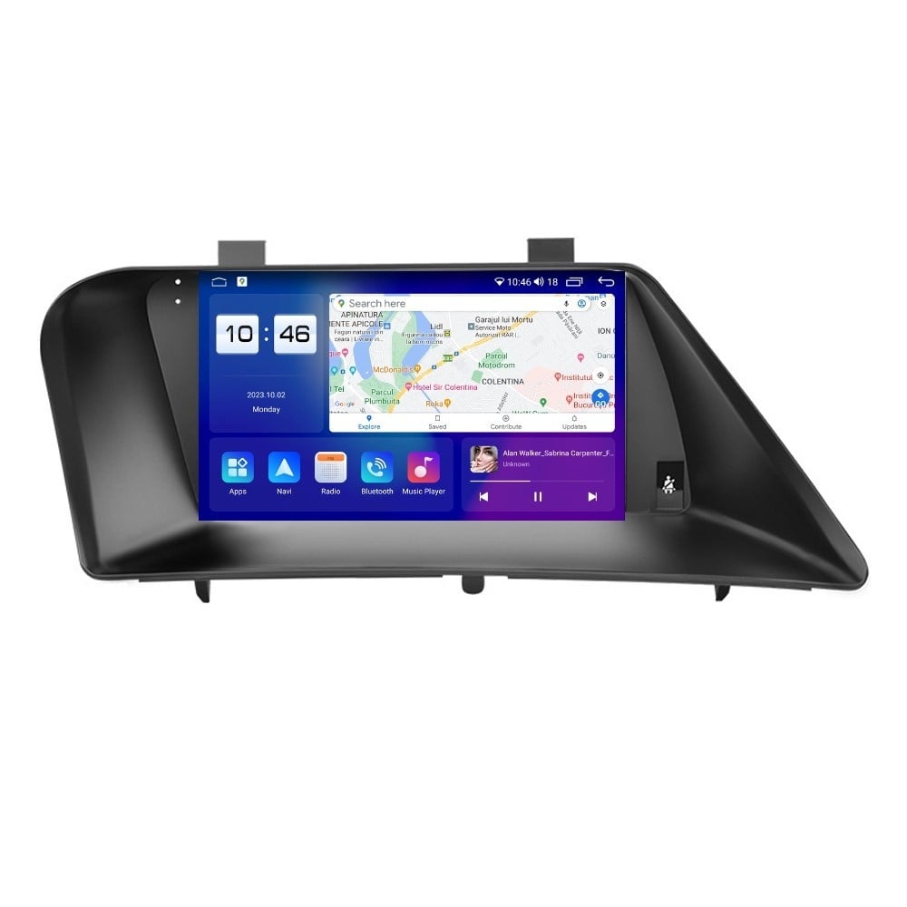 Navigatie dedicata cu Android Lexus LS 2006 - 2017, 8GB RAM, Radio GPS Dual Zone, Display 2K QLED 9.5