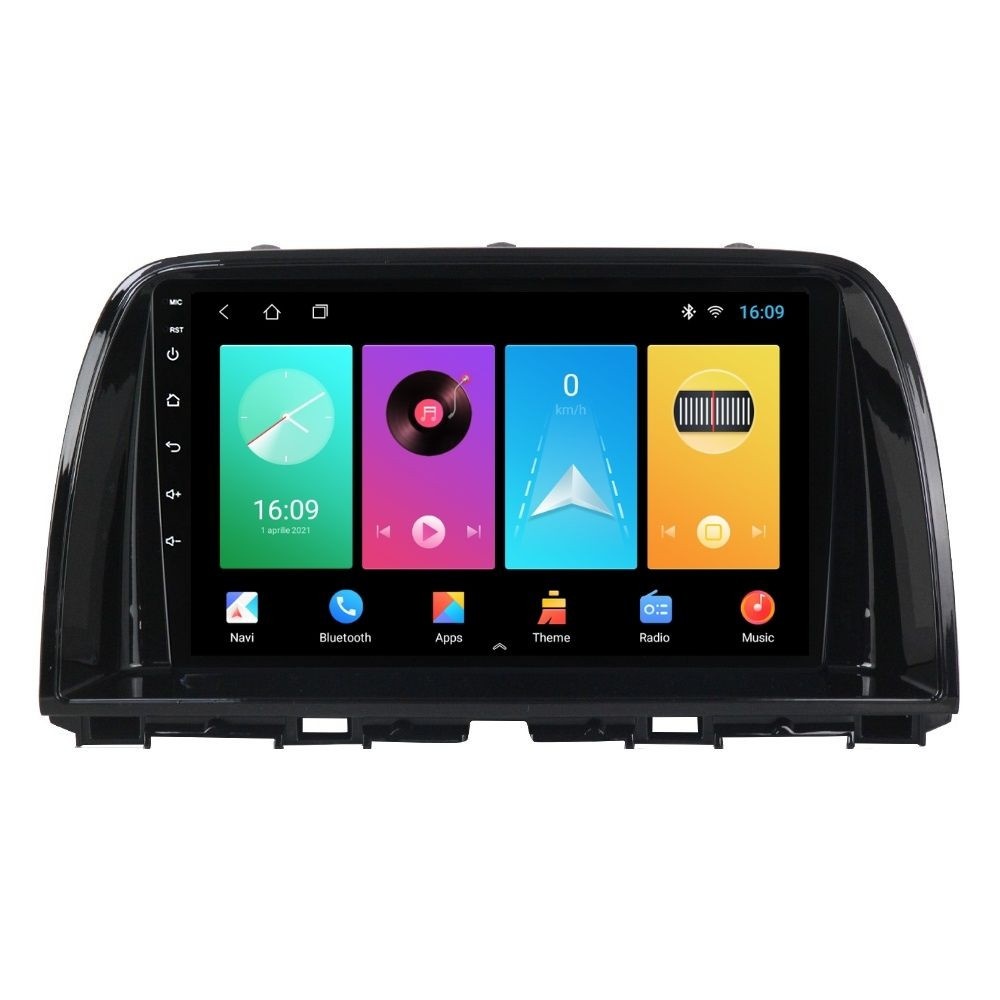 Navigatie dedicata cu Android Mazda CX-5 2011 - 2017, 2GB RAM, Radio GPS Dual Zone, Display HD IPS 9