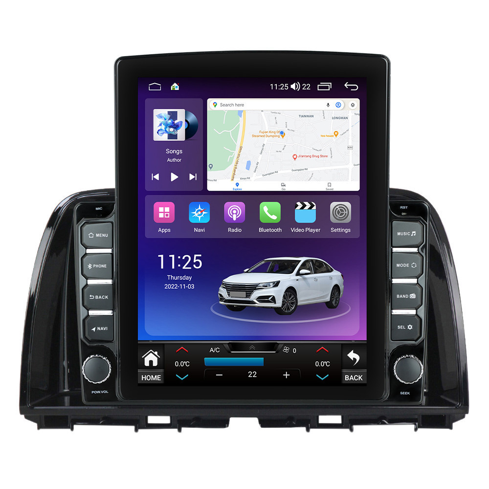 Navigatie dedicata cu Android Mazda CX-5 2011 - 2017, 8GB RAM, Radio GPS Dual Zone, Touchscreen IPS 9.7