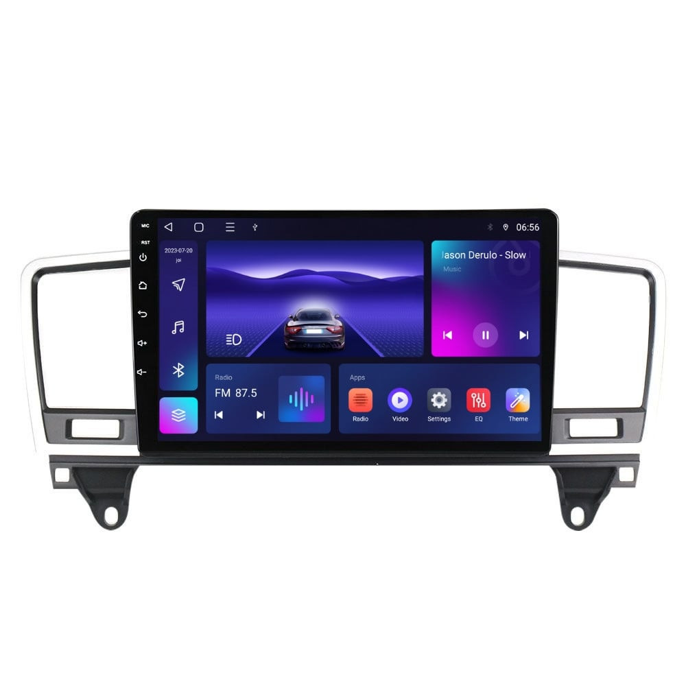 Navigatie dedicata cu Android Mercedes GL-Class GL X166 2012 - 2015, 3GB RAM, Radio GPS Dual Zone, Display HD QLED 9" Touchscreen, Internet Wi-Fi si slot SIM 4G, Bluetooth, MirrorLink, USB, Waze