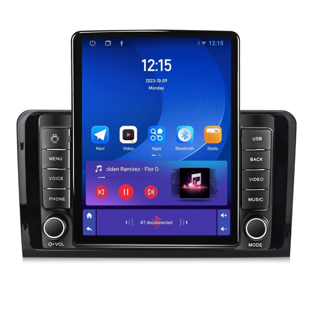 Navigatie dedicata cu Android Mercedes M-Class ML W164 2005 - 2012, 1GB RAM, Radio GPS Dual Zone, Touchscreen IPS 9.7