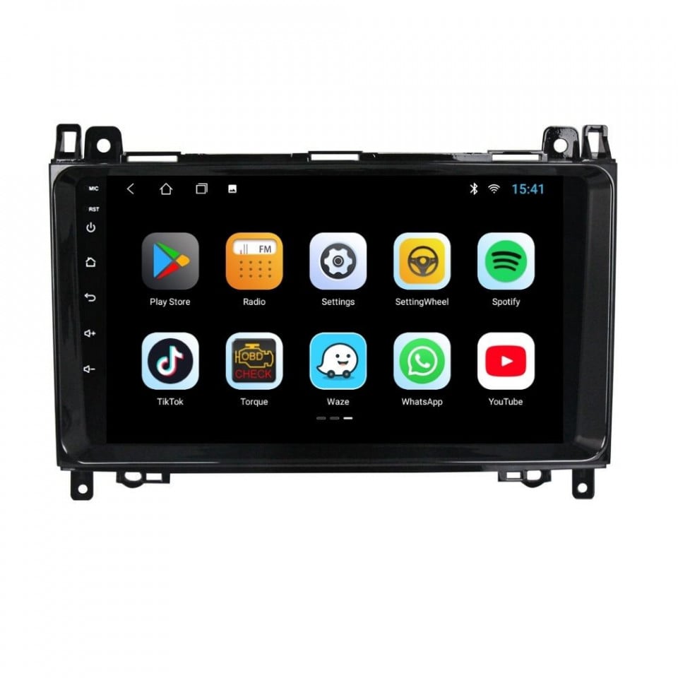 Navigatie dedicata cu Android Mercedes Sprinter 2006 - 2018, 1GB RAM, Radio GPS Dual Zone, Display HD IPS 9