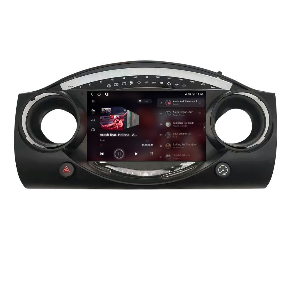 Navigatie dedicata cu Android Mini Cooper / One (R50, R52, R53) 2001 - 2008, 12GB RAM, Radio GPS Dual Zone, Display 2K QLED 9.5