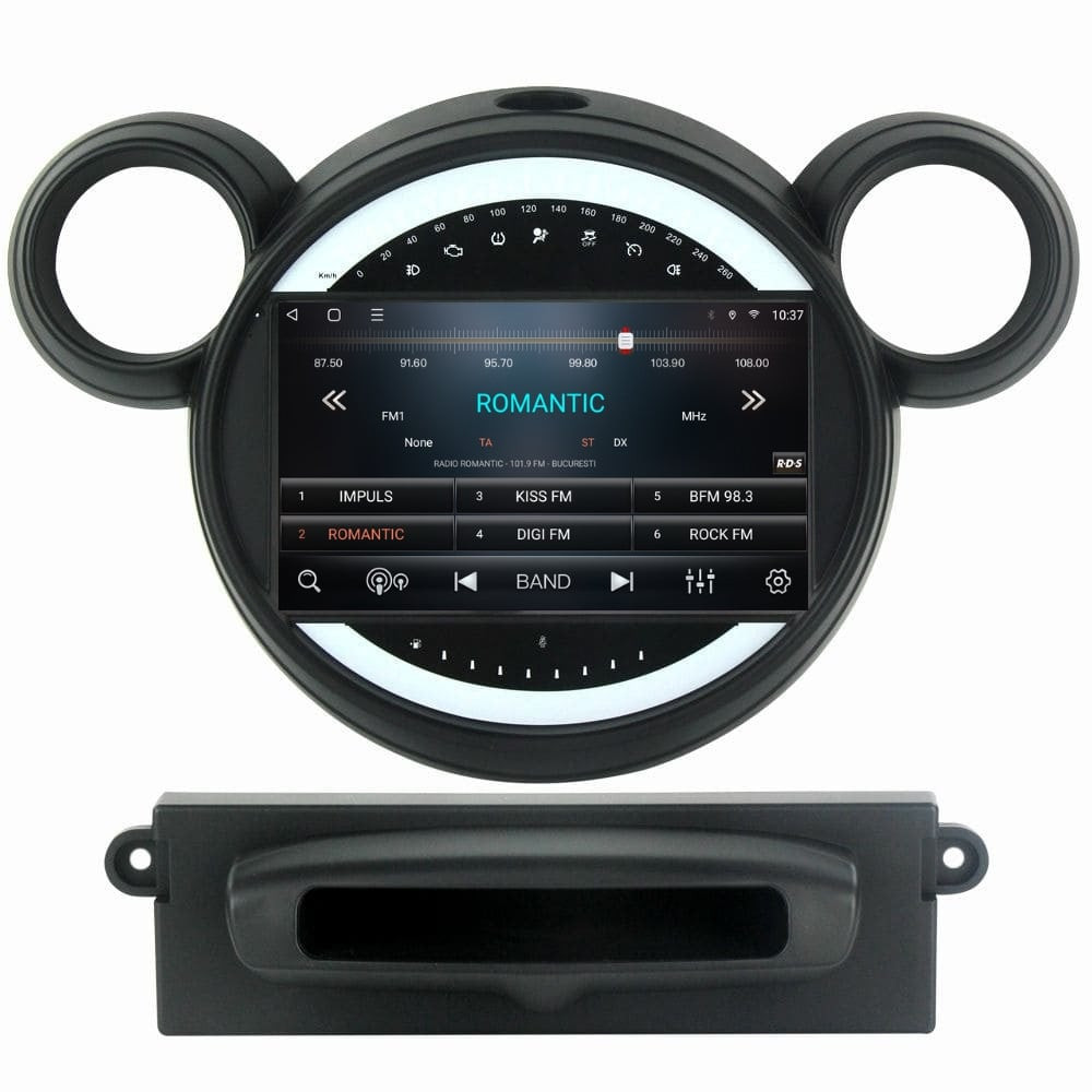 Navigatie dedicata cu Android Mini Countryman / Paceman (R60, R61) 2010 - 2017, 3GB RAM, Radio GPS Dual Zone, Display HD QLED 9