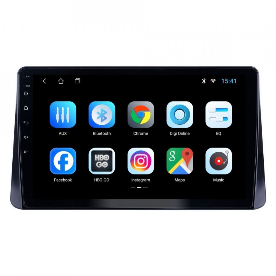 Navigatie dedicata cu Android Mitsubishi Eclipse Cross 2017 - 2020, 1GB RAM, Radio GPS Dual Zone, Display HD IPS 10